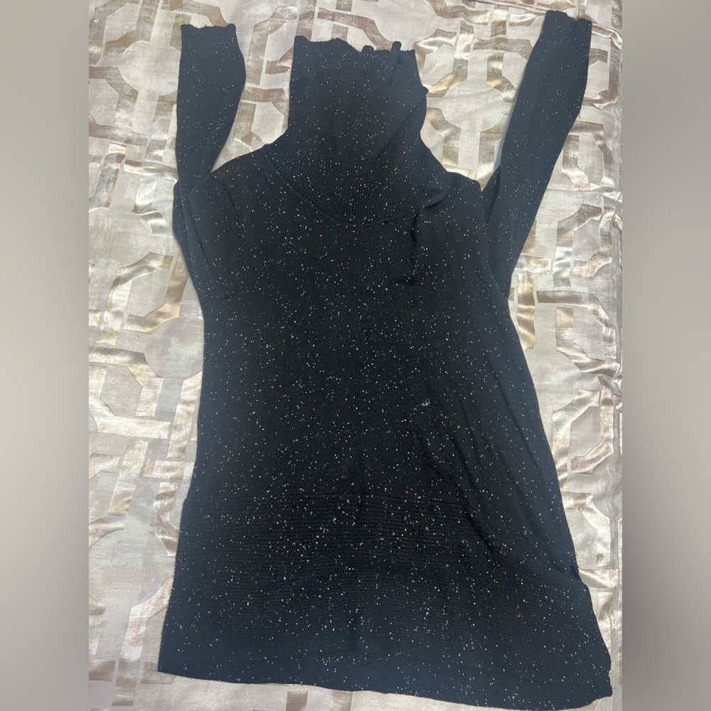 Speckled Calvin Klein turtleneck